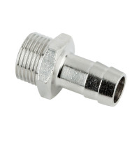 Fuel Line Terminal for Rubber Tube, Male Thread - PG2147 - CanSB